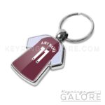 aston villa 24/25 home shirt keyring