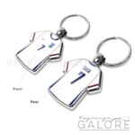 england 24/25 team shirt design keyring front and rear view
