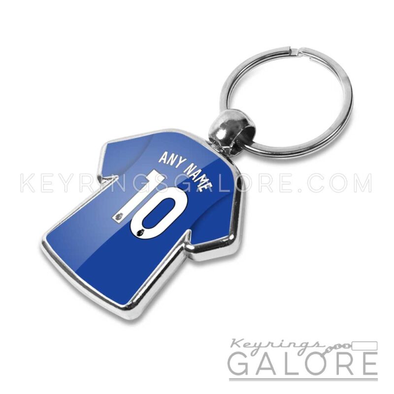 everton 24/25 home shirt keyring