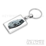 ford puma 2025 in cactus grey encased inside a metal keyring
