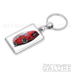 ford puma 2025 in fantastic red encased inside a metal keyring