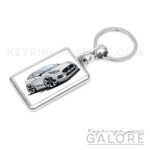 ford puma 2025 in solar silver encased inside a metal keyring
