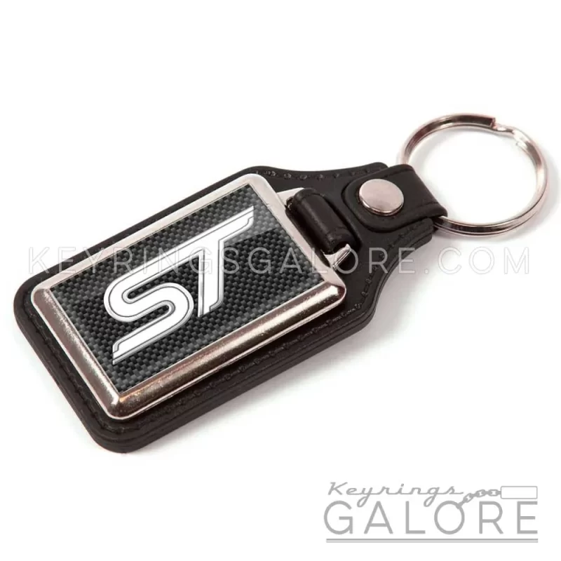 ford st keyring with white logo