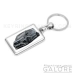 2025 ford transit msrt in magnetic grey encased in a metal keyring