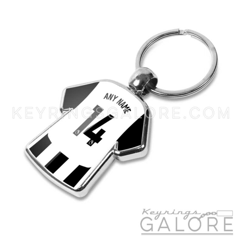 newcastle united 24/25 home shirt keyring