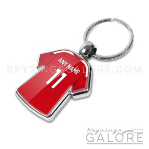 nottingham forest 24/25 home shirt keyring