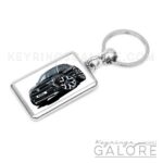 2023 vauxhall mokka in black encased inside a metal keyring