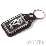 yamaha r6 keyring featuring the r6 logo